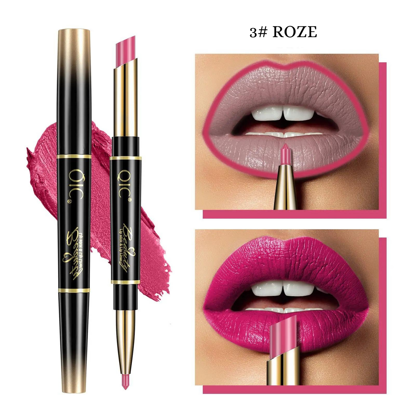 Beauty™ - 2 in 1 Lipstick & Lipliner