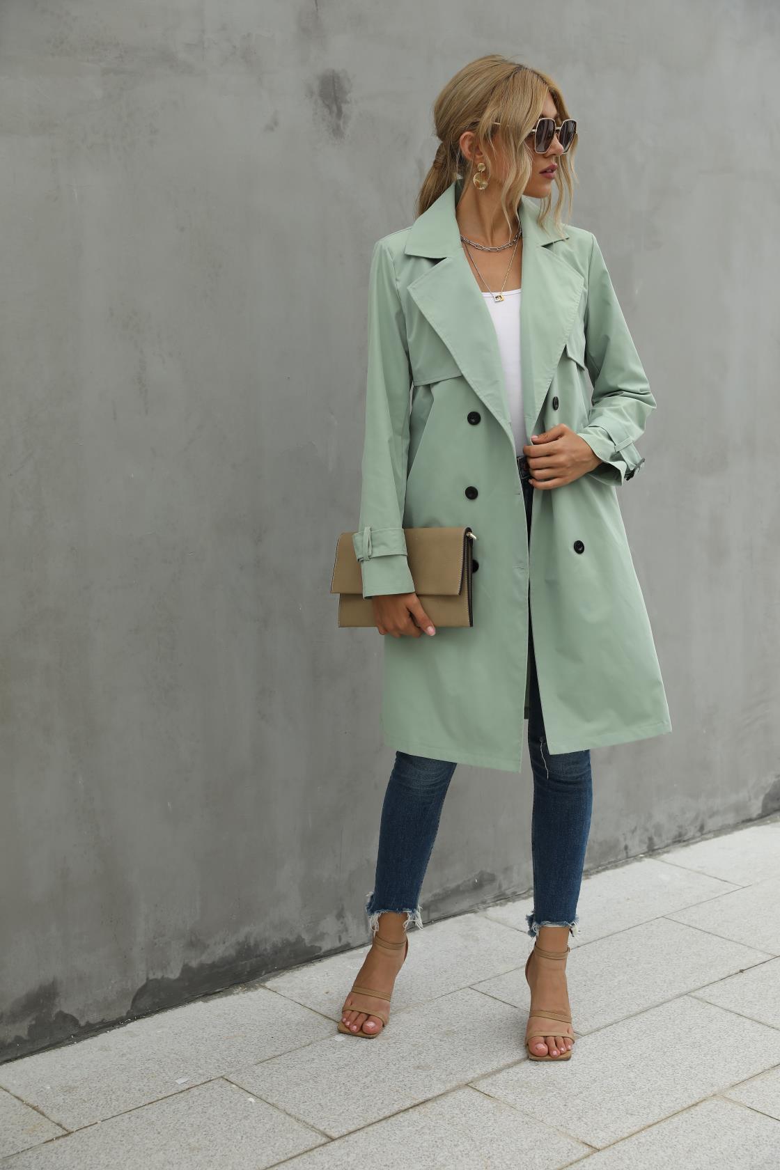 Claire™ - Lange Trenchcoat