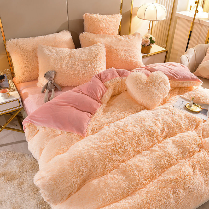 Comfy Dreams™ | Luxe Pluche Beddengoed | 5-delige Set + Gratis Hartkussen