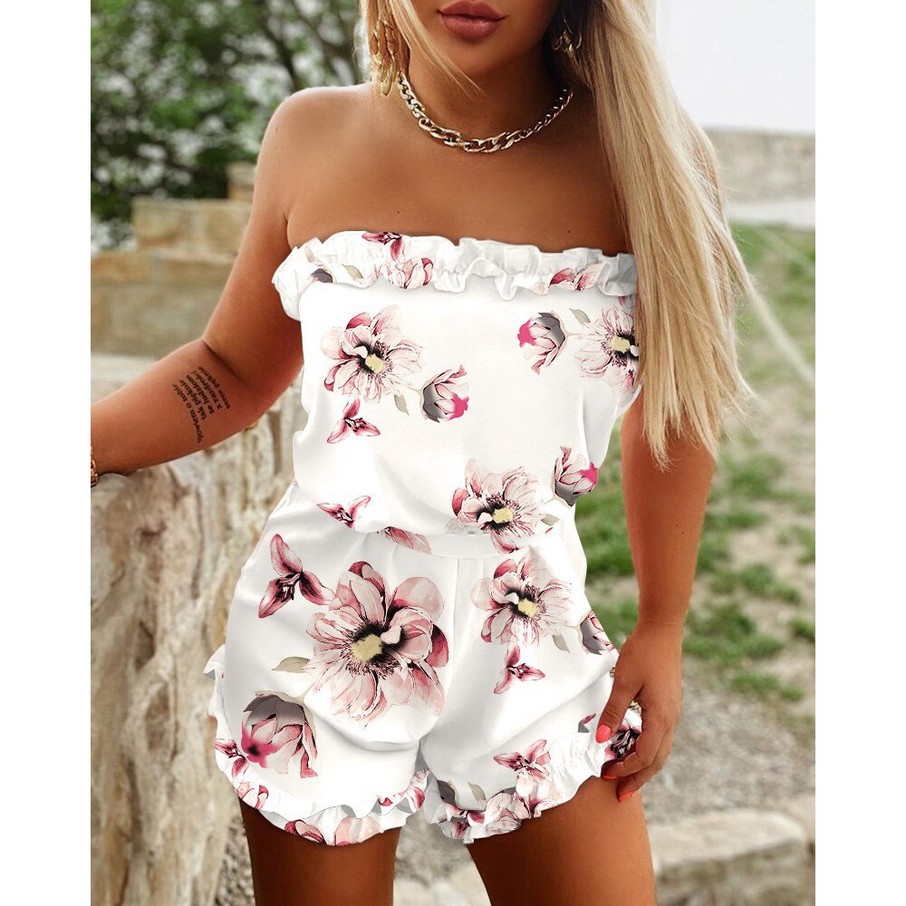 Off-Shoulder Playsuit (deze week 25% korting)