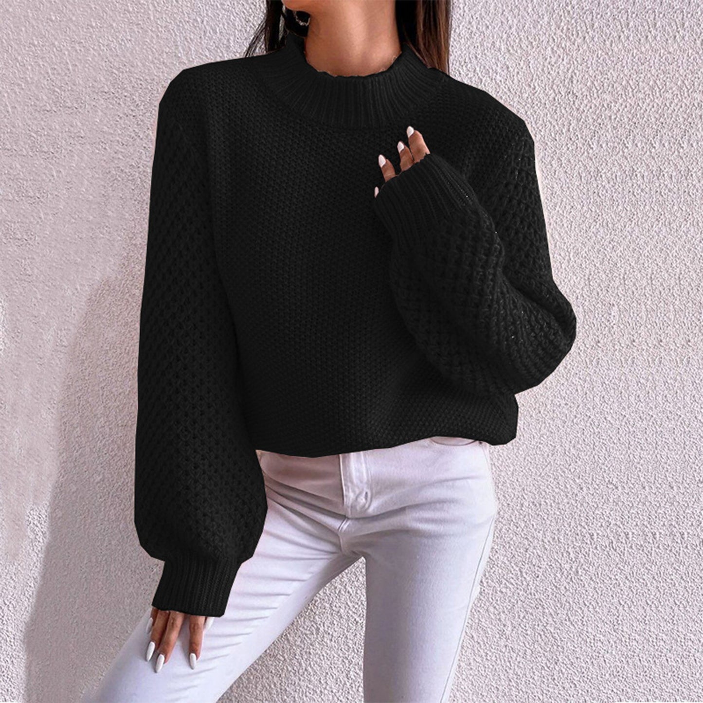 Knitted Sweater - deze week 50% korting