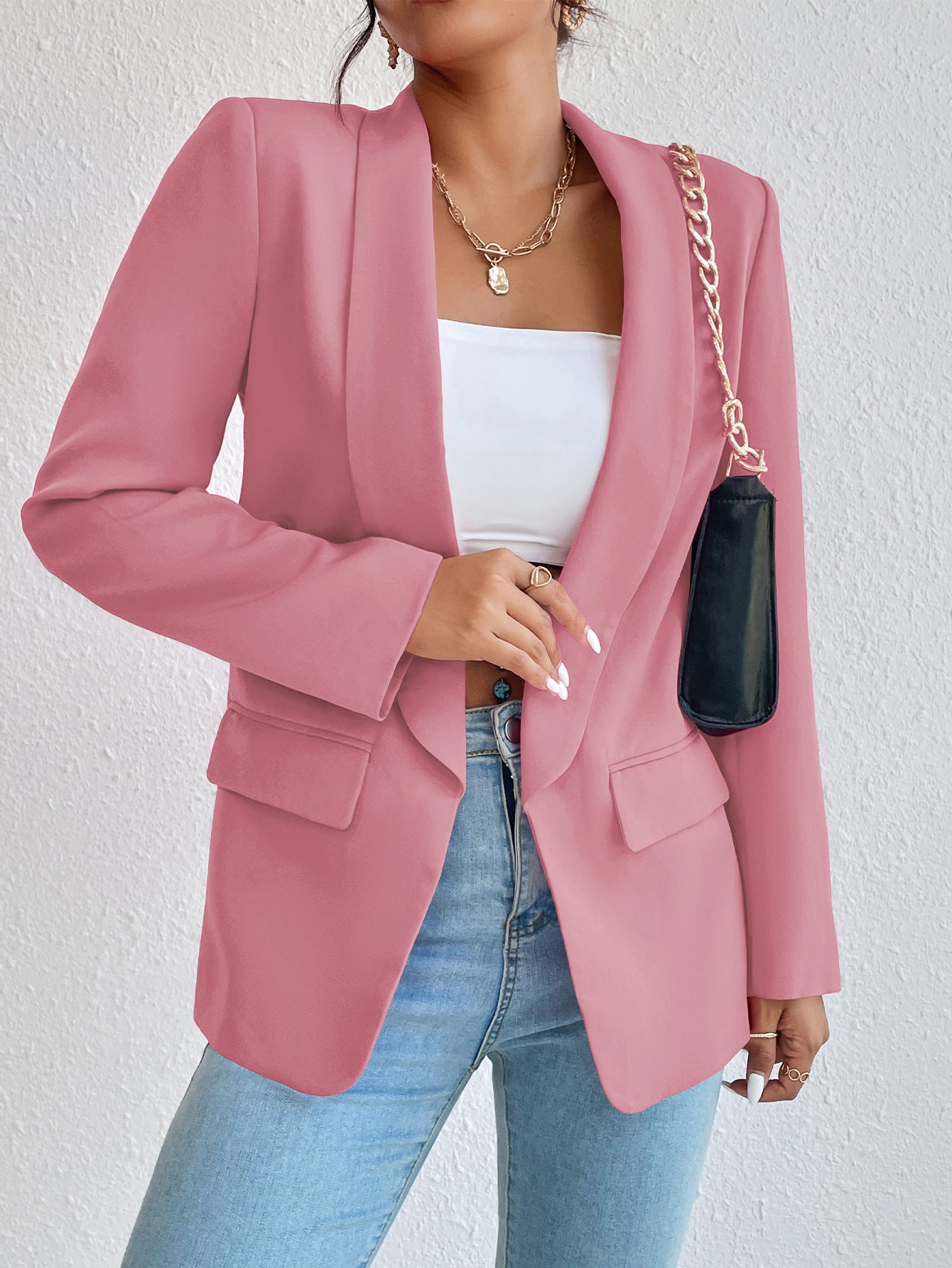 Luxe getailleerde Blazer (deze week 25% korting)