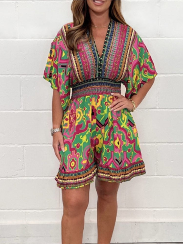 Fiesta playsuit (Deze week 1+1 gratis)