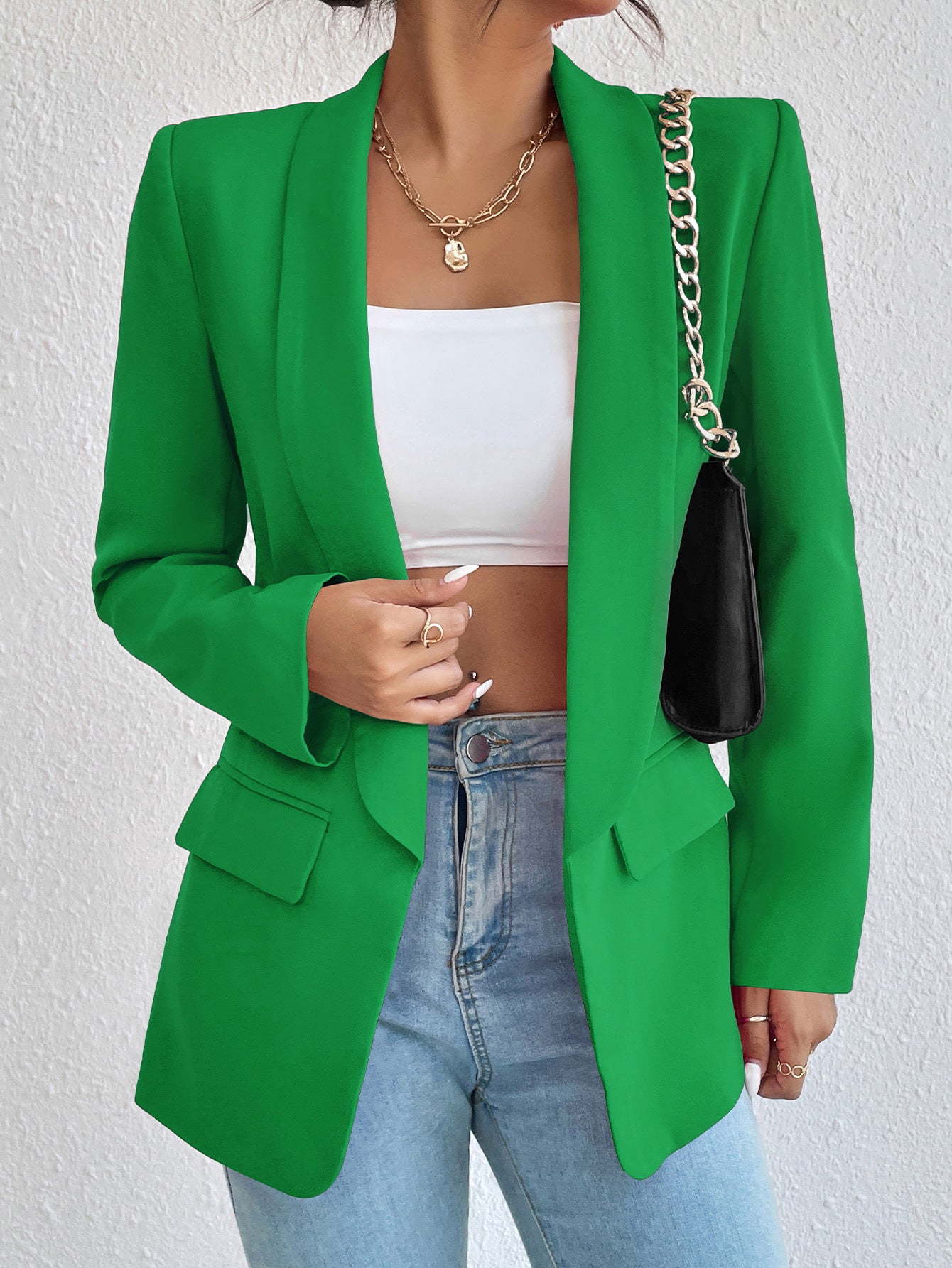 Luxe getailleerde Blazer (deze week 25% korting)