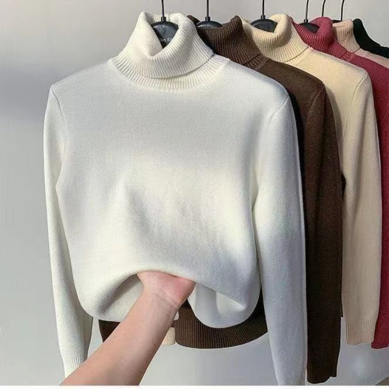 Turtleneck Jumper - fleece sweater (deze week 1+1 gratis)