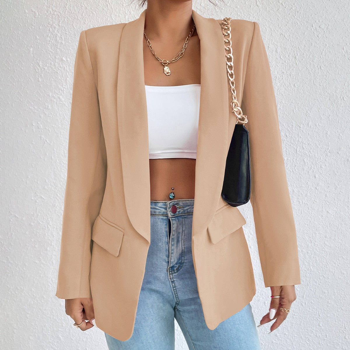 Luxe getailleerde Blazer (deze week 25% korting)