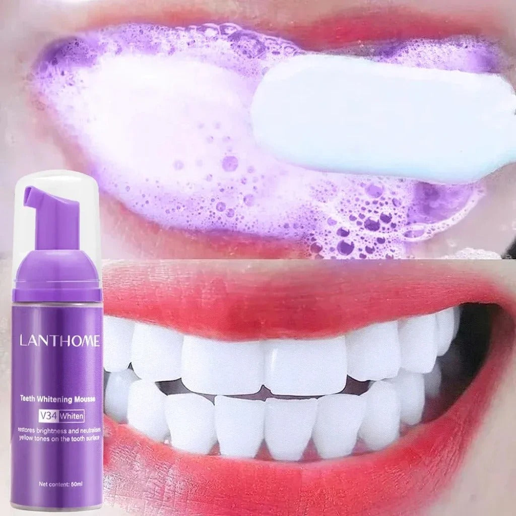 Lanthome™ Bright Smile - Teeth Whitening Mousse