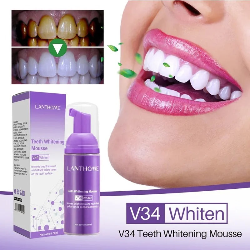 Lanthome™ Bright Smile - Teeth Whitening Mousse