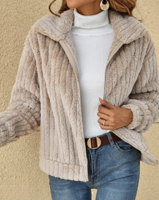 Warme Teddy Cardigan