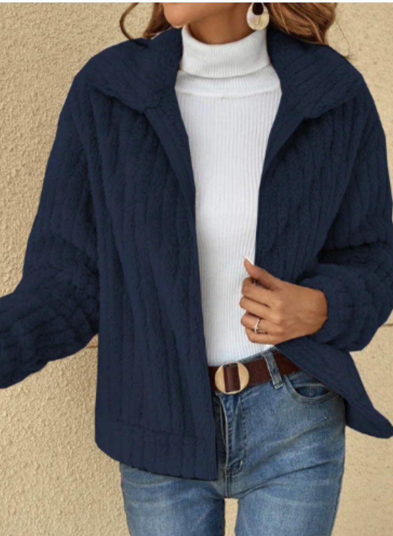 Warme Teddy Cardigan