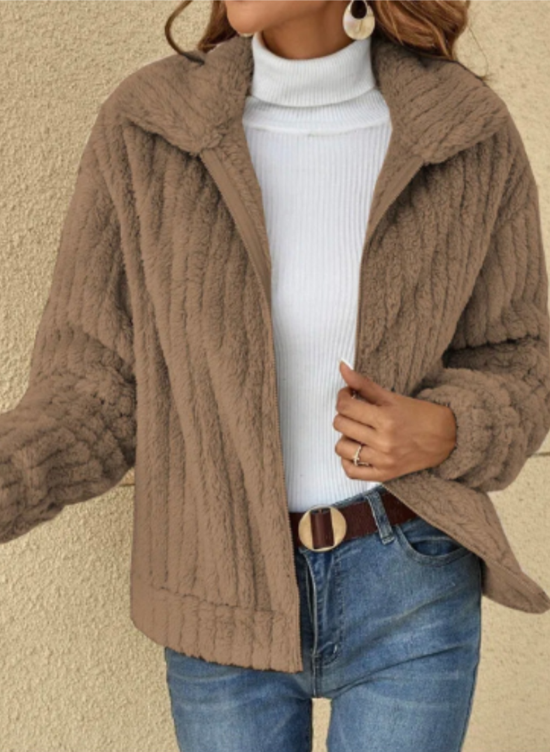 Warme Teddy Cardigan