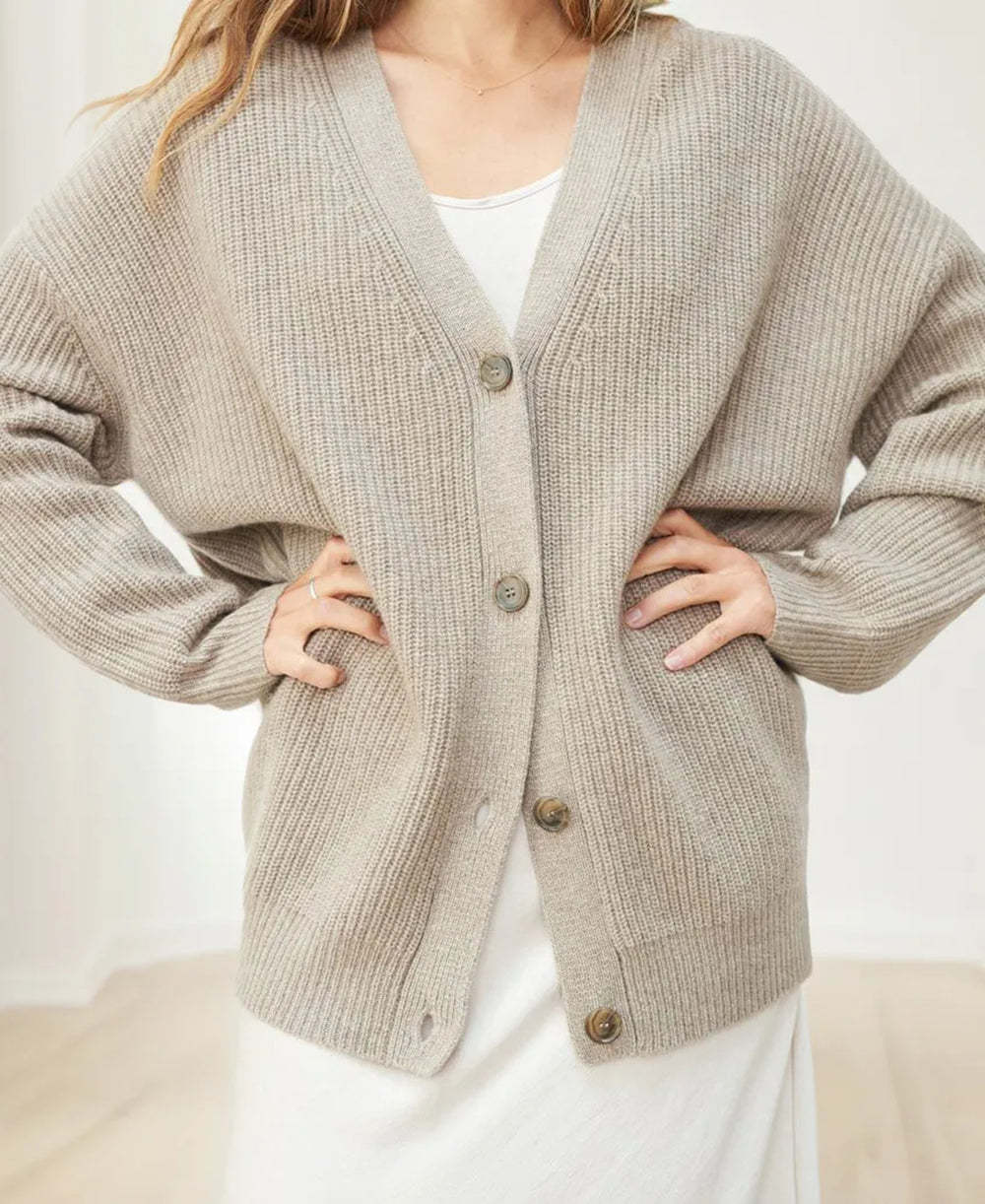 Premium Kasjmier Cardigan Vest