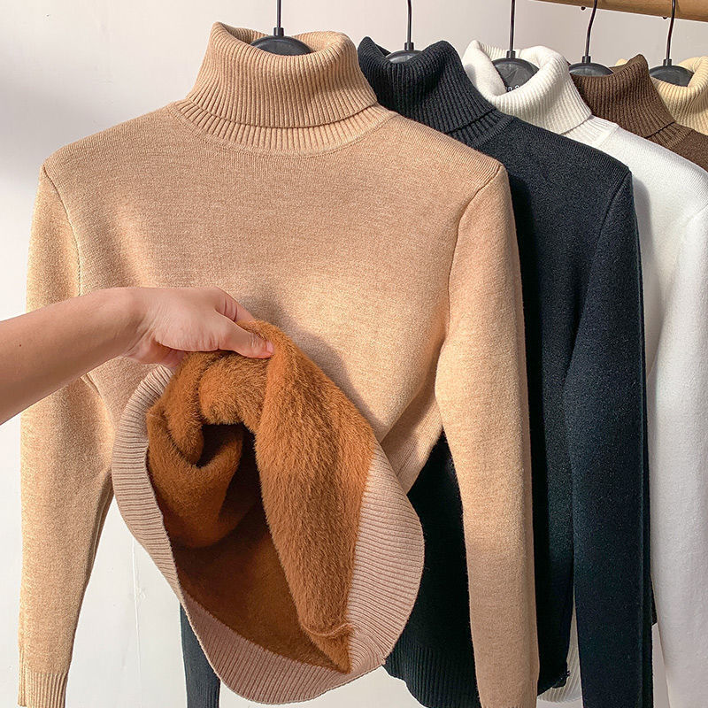 Turtleneck Jumper - fleece sweater (deze week 1+1 gratis)